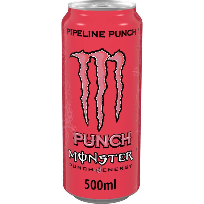 Monster punch pipeline boisson énergisante canette 50cl
