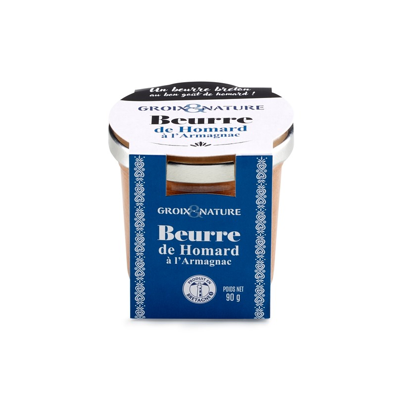 Groix & Nature Beurre de Homard à l’Armagnac 90g