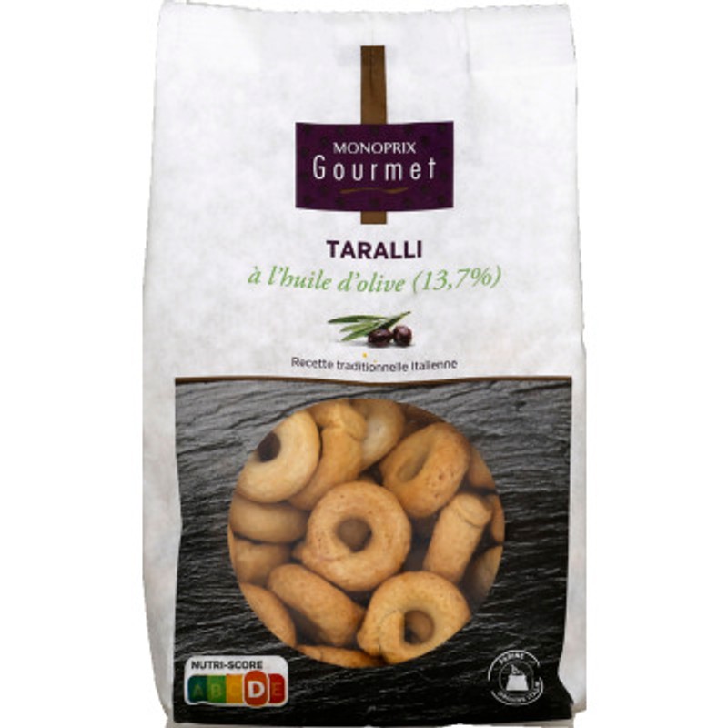 Monoprix Gourmet Taralli à l'huile d'olive 200g