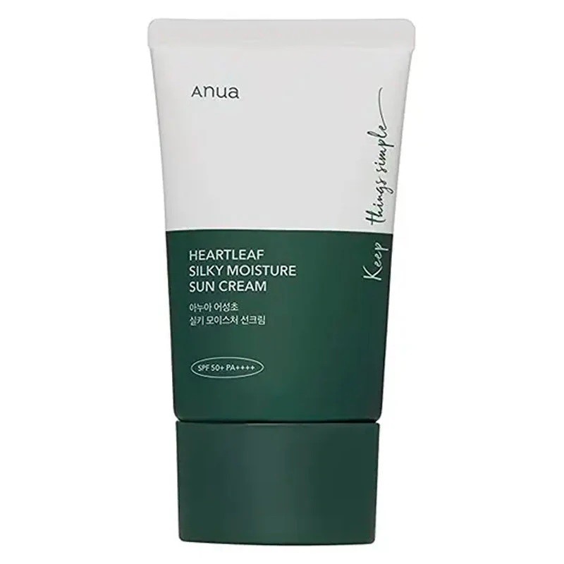 Anua Crème Solaire Hydratante Soyeuse Heartleaf SPF50+ 50ml