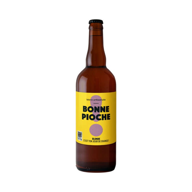 Tandem Bonne pioche Bière blonde 75cl