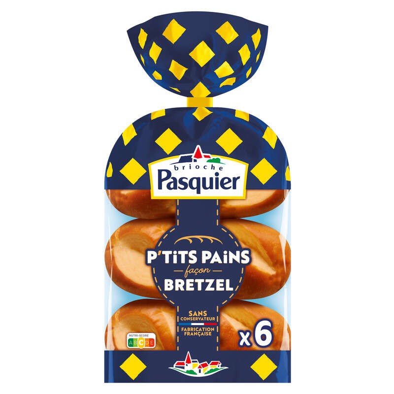Pasquier Petit Sandwich façon bretzel 6x45g