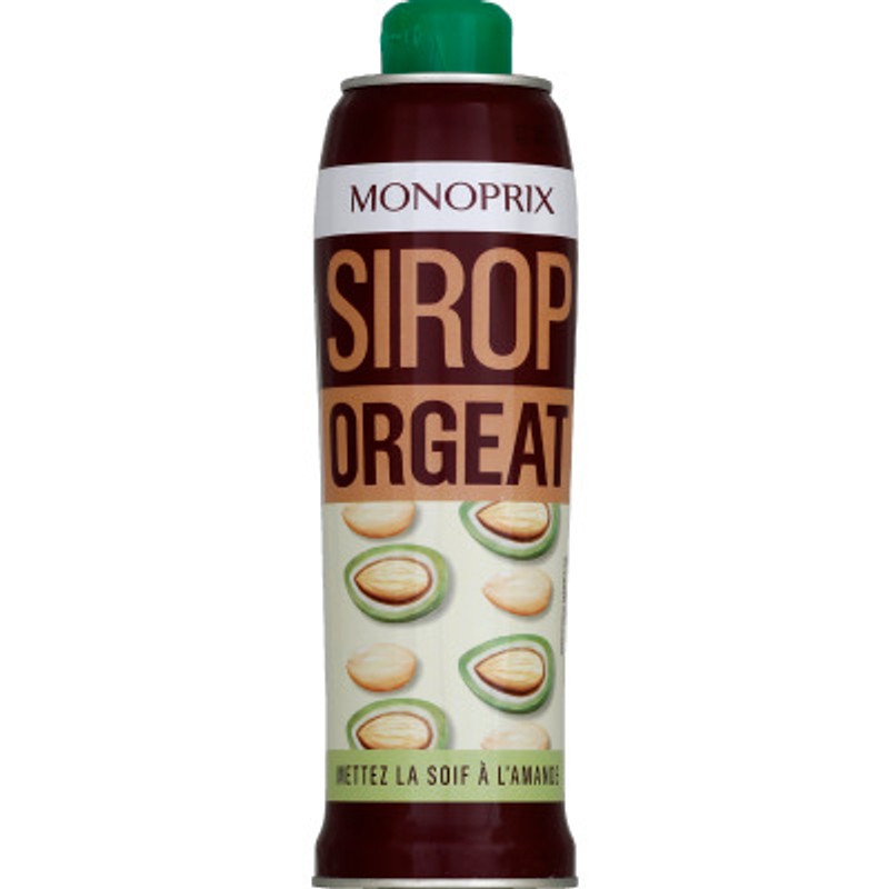Monoprix Sirop orgeat à diluer 75cl