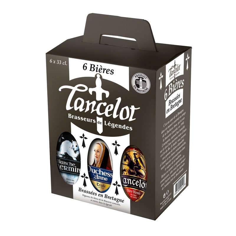 Lancelot Coffret de Bières Assorties Bretagne Le pack 6x33cl