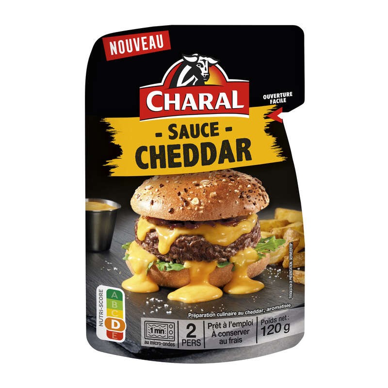 Charal Sauce Cheddar 120g