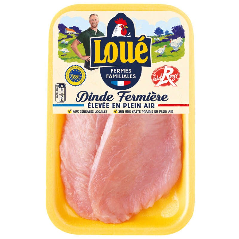 Loué Escalope De Dinde x2 250g