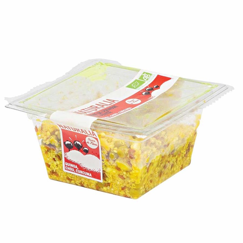 Naturalia Salade de quinoa, chou curcuma Bio 200g