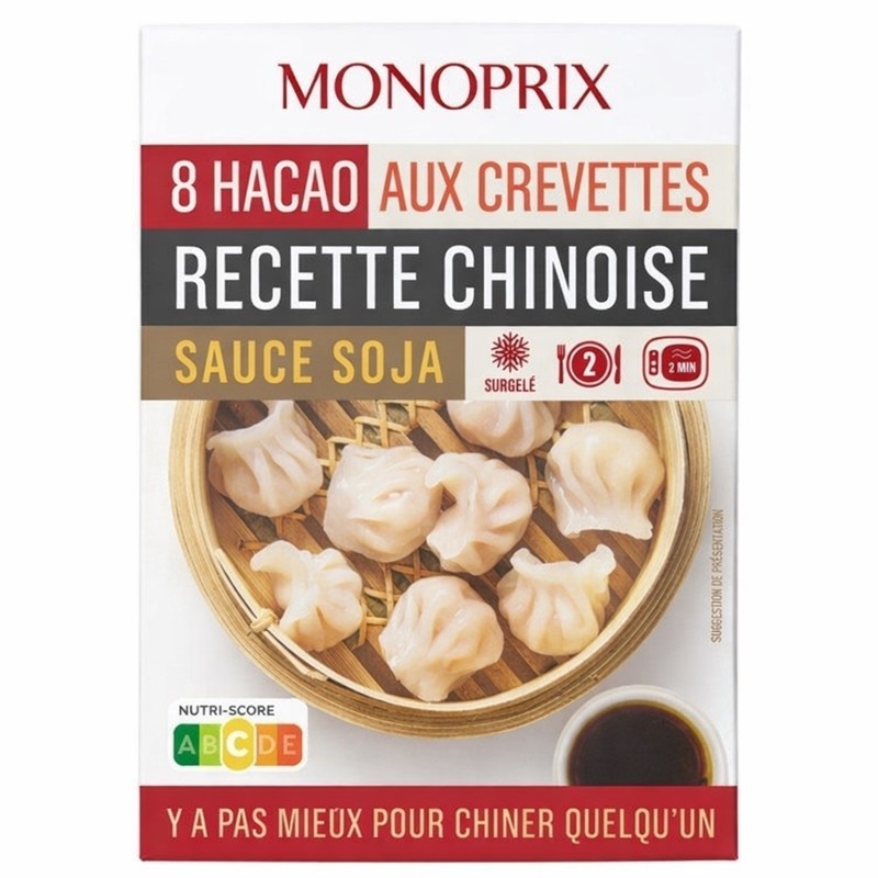 Monoprix Crevettes Hacao 220g