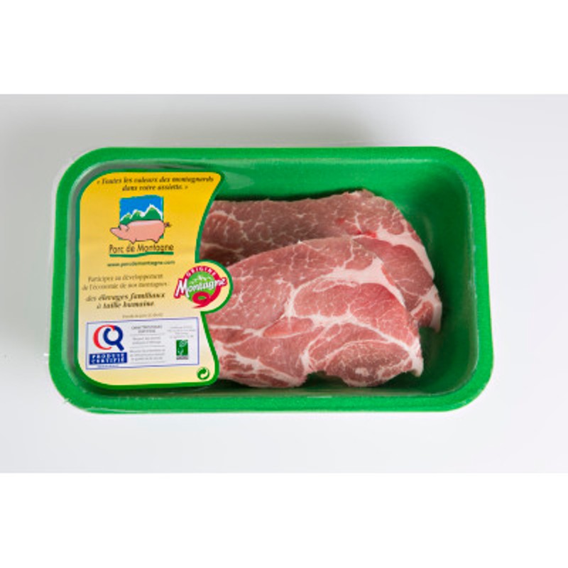 Porc De Montagne Côte Échine x2 340g