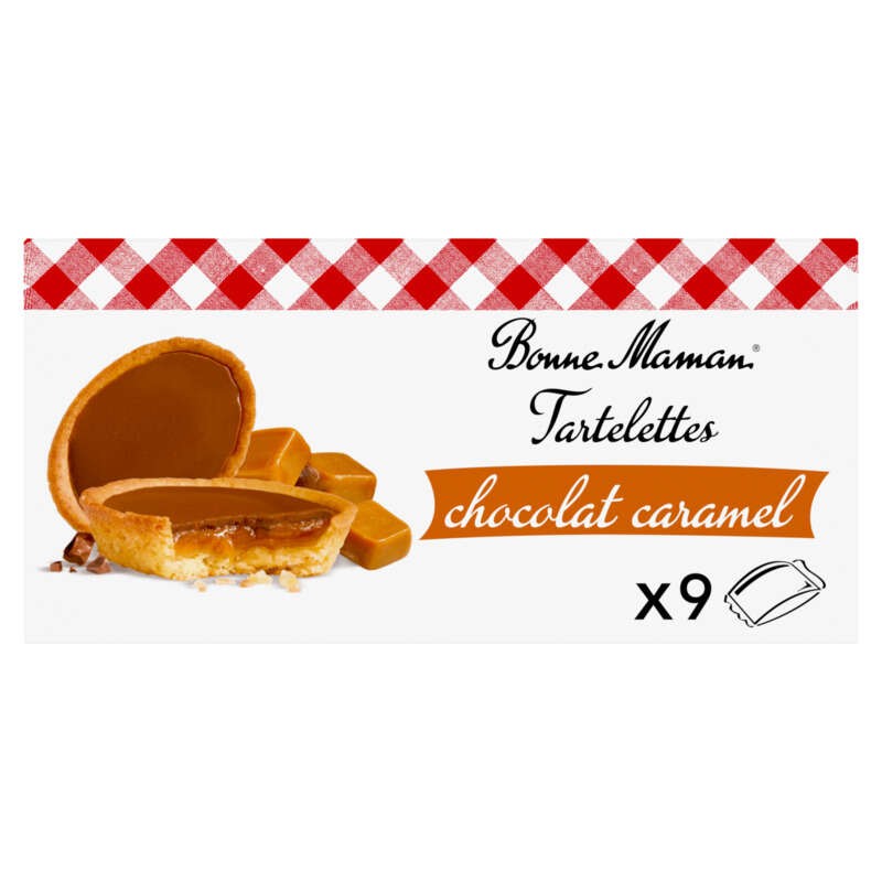 Bonne Maman Tartelettes chocolat caramel 135g