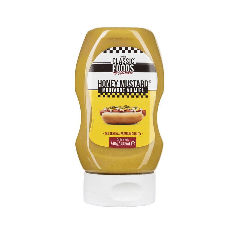 Classic Foods of America Moutarde au miel 340g