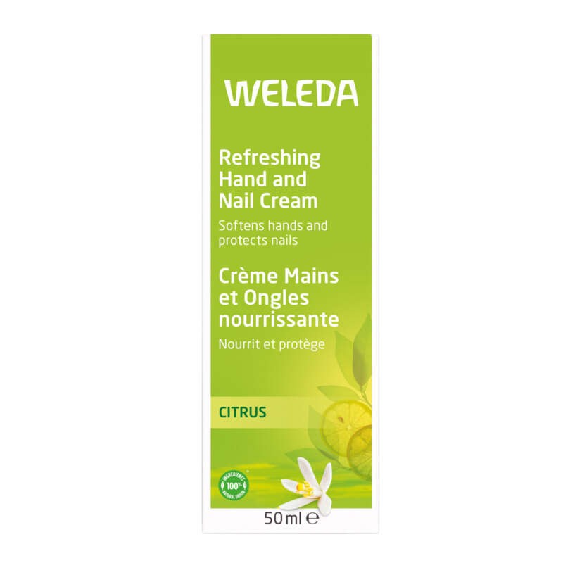 [Para] Weleda Crème Nutritive Mains & Ongles au Citrus 50ml