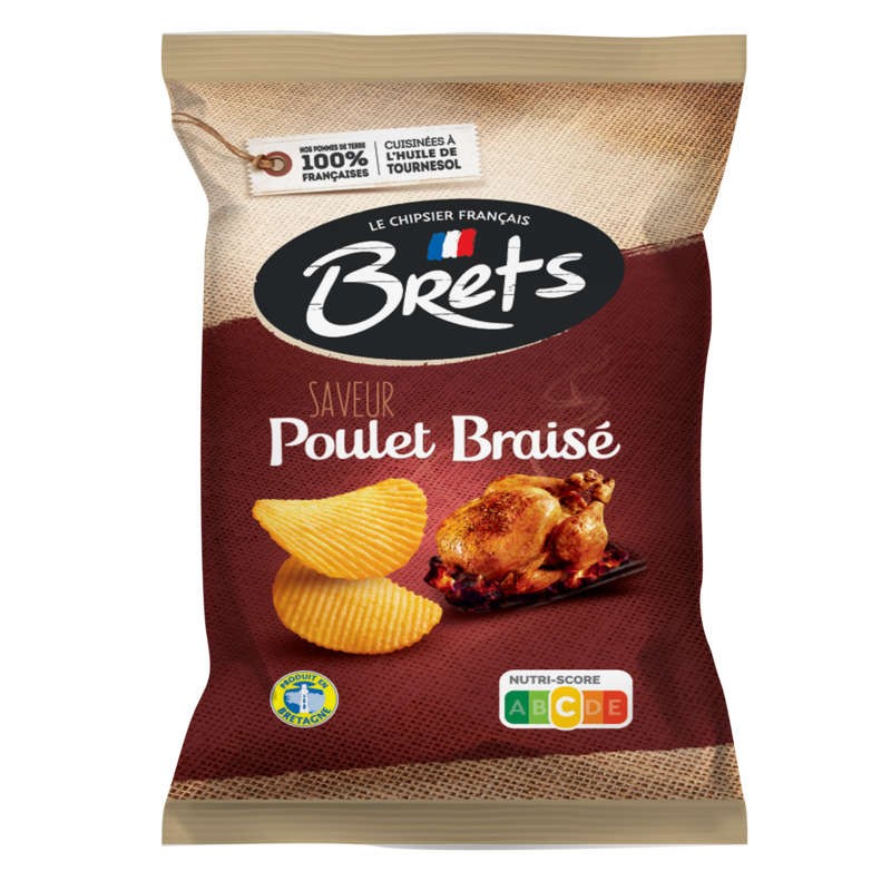 Brets Chips Saveur Poulet braisé 125g