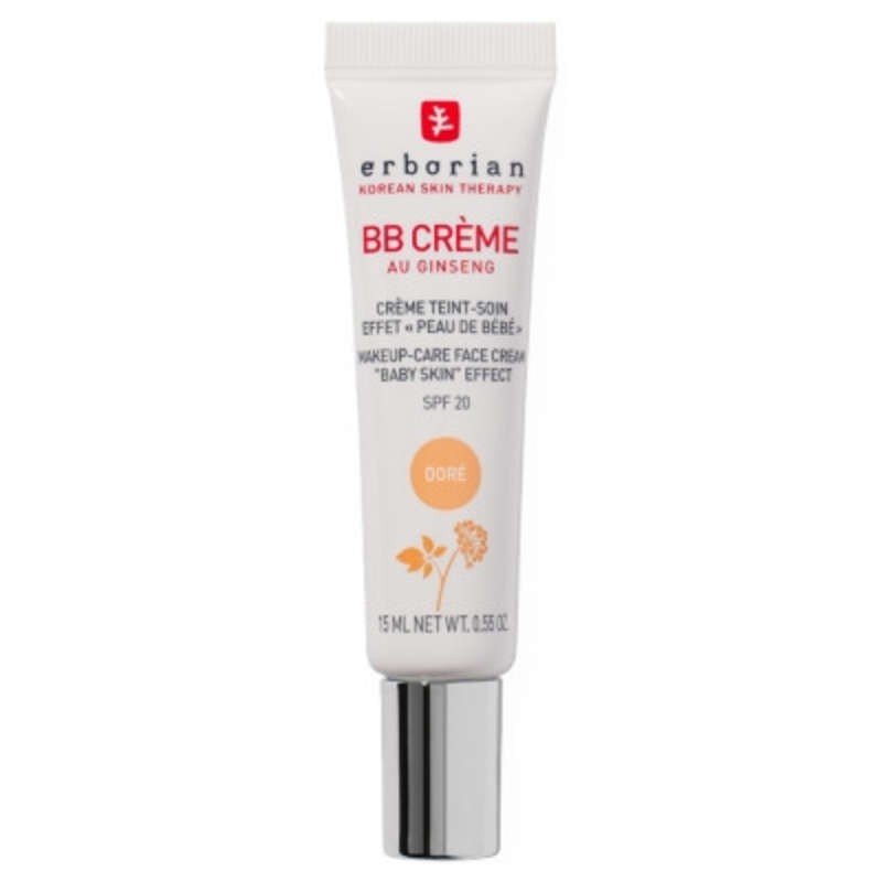 [Para] Erborian BB Crème Teint-Soin au Ginseng effet "Peau de Bébé" SPF20 15ml - Teinte Doré