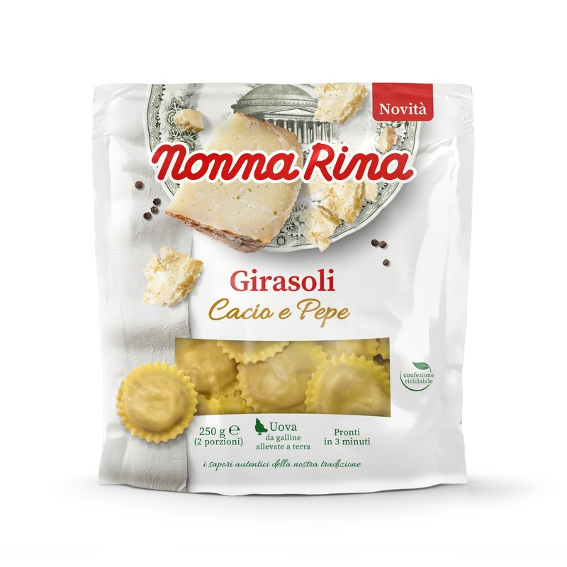 Nonna Rina Girasoli Cacio e pepe 250g