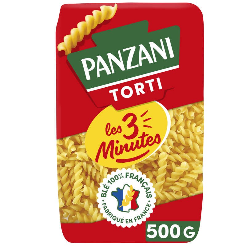 Panzani Qualité Or Torti Cuisson Rapide 500g