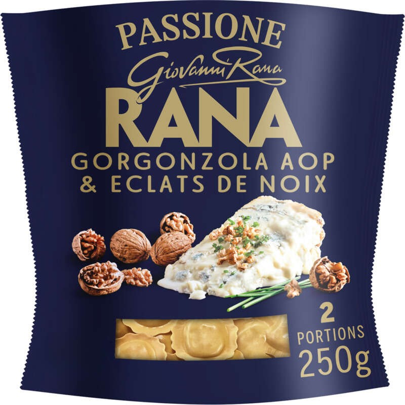 Rana Pâtes Fraiches Girasoli Gorgonzola AOP et éclats de Noix 250g