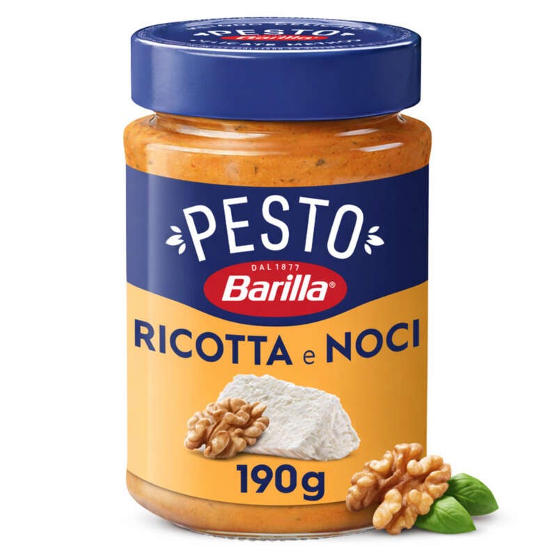 Barilla Sauce pesto ricotta et noix 190g