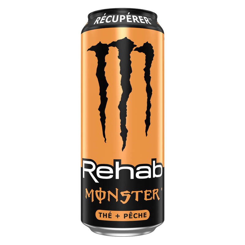 Monster Boisson Rehab Thé Pêche 50cl