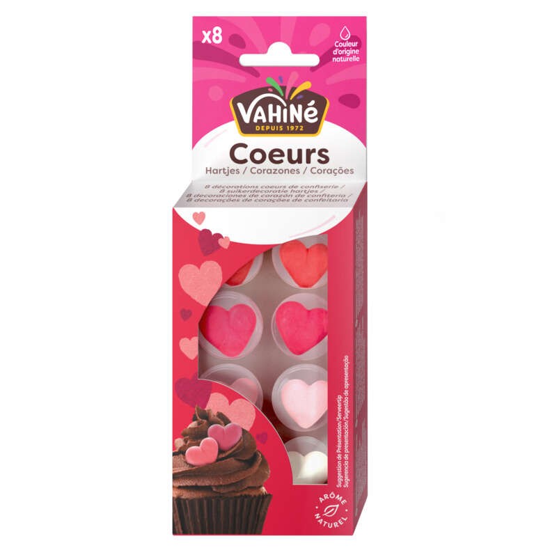 Vahiné Cœurs en Sucre 20g