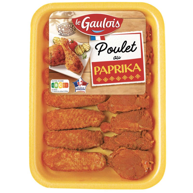 Le Gaulois Ailes De Poulet Découpées Au Paprika