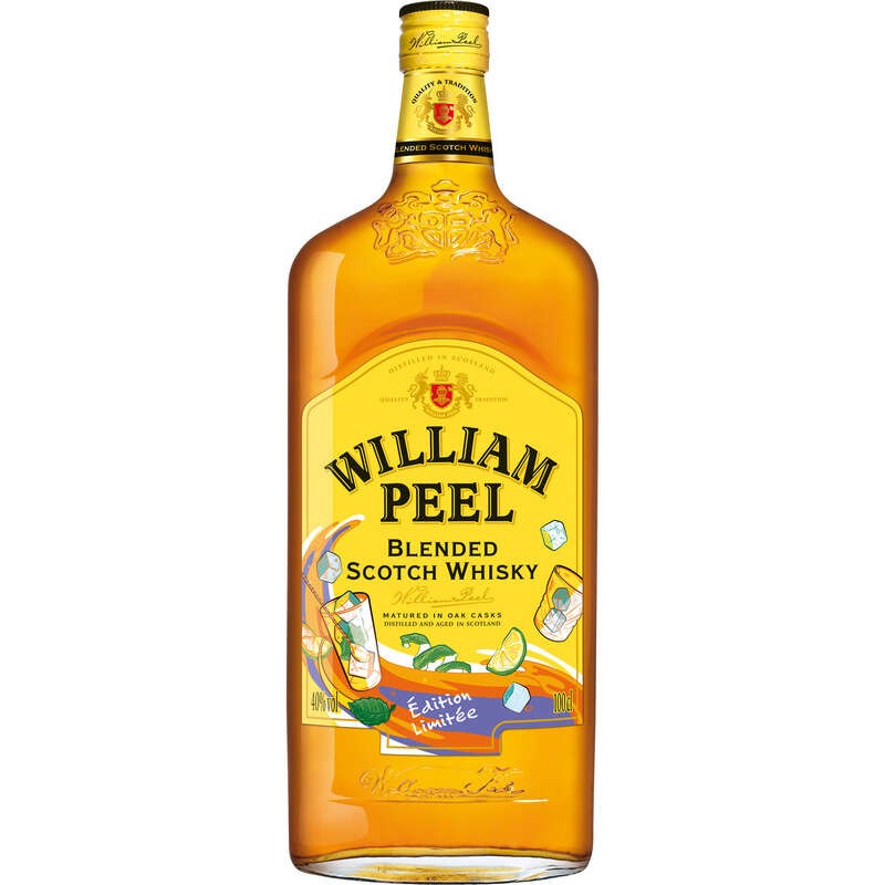 William Peel Whisky Blended Edition Limitée 40 % vol. 1L