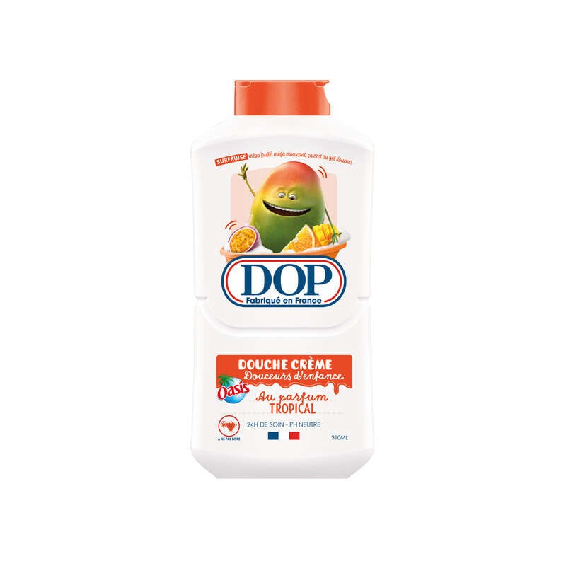 Dop Douche Crème douceur enfance au parfum tropical 310ml