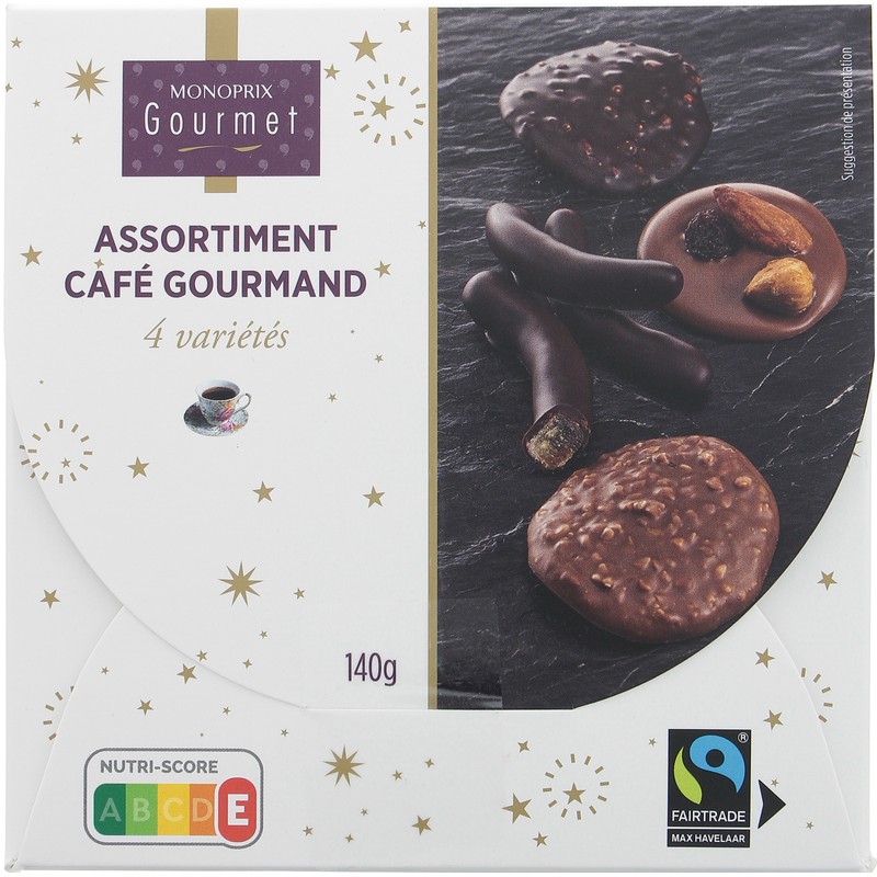 Monoprix Gourmet Coffret café gourmand 140g