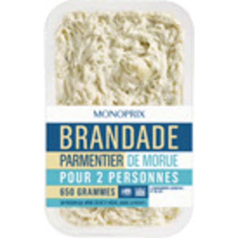Monoprix Brandade Parmentier de Morue 650g