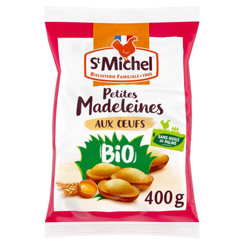St Michel Bio Petite Madeleine 400g