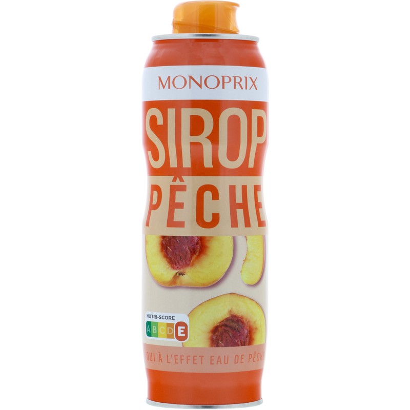 Monoprix Sirop Pêche 75cl