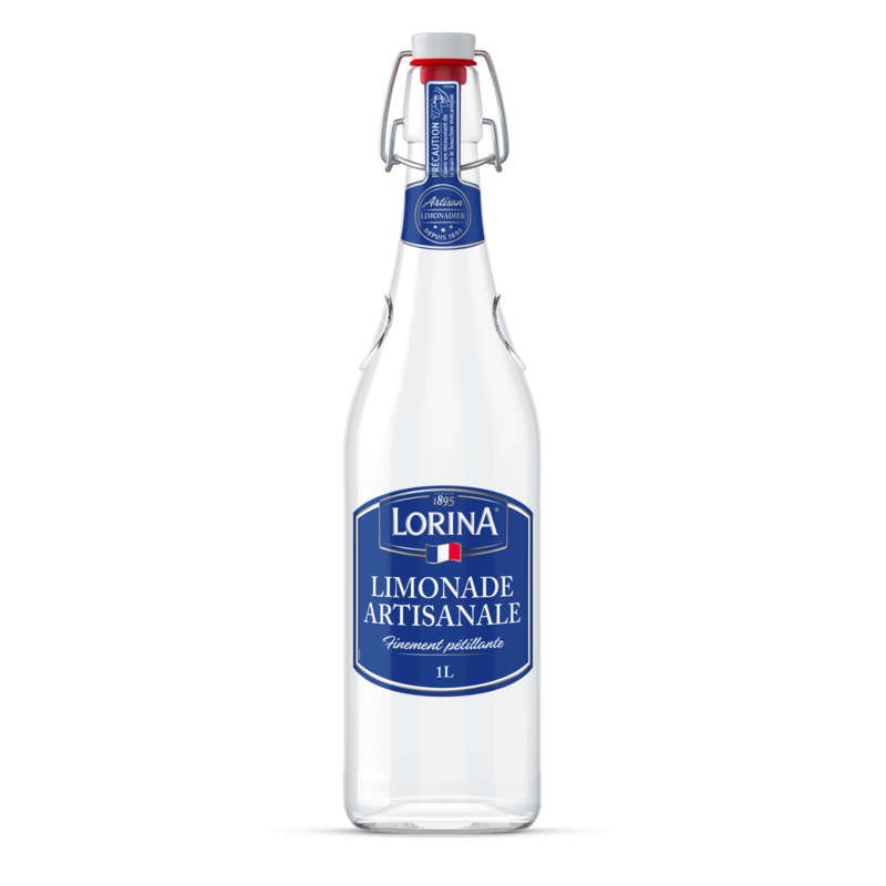 Lorina Limonade Artisanale Nature Verre 1L