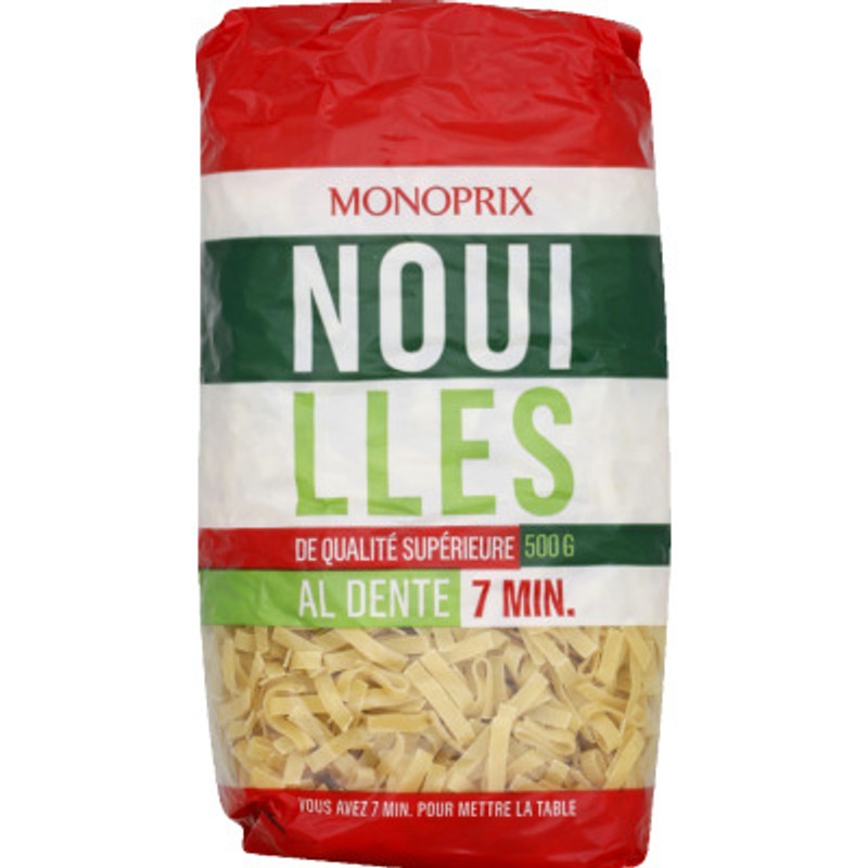Monoprix Nouilles Qualité Supérieure 500g