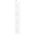 Cremaillere double blanche 100cm