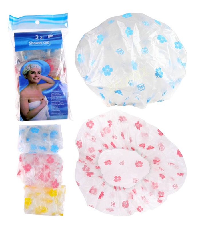 Bonnets De Douche – Lot De 3 Pièces