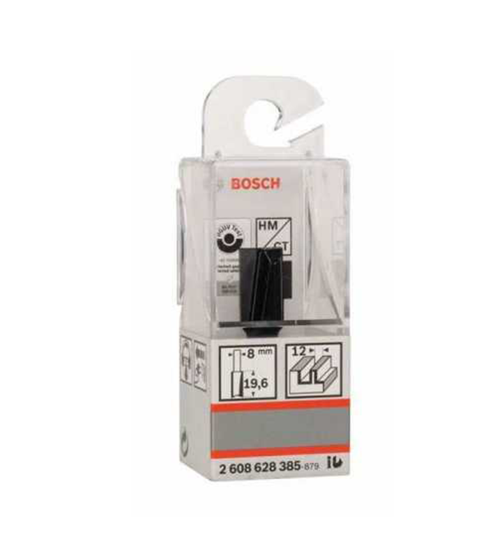 Fraise droit rainur 8mm 12mm l20mm g51mm BOSCH acc