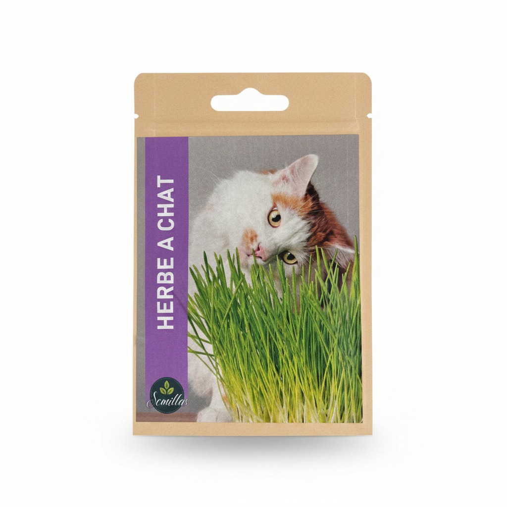 Sach.Herbe Pour Chats