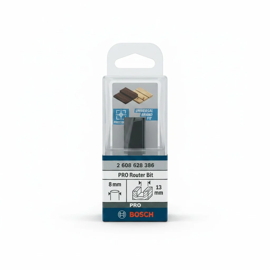 Fraise Droit A Rainur 3mm 2 Coupe Bosch Acc