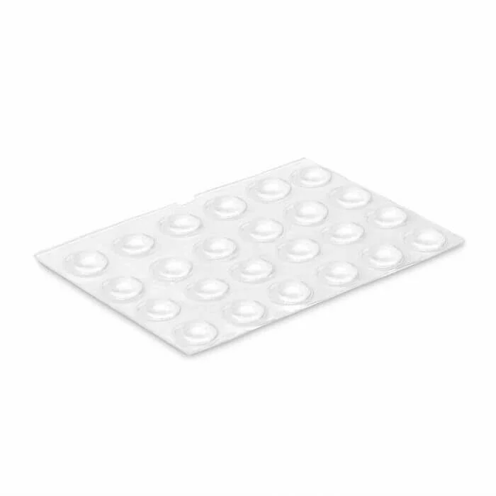 Pastilles De Protection Adhesif 8Mm Transparent