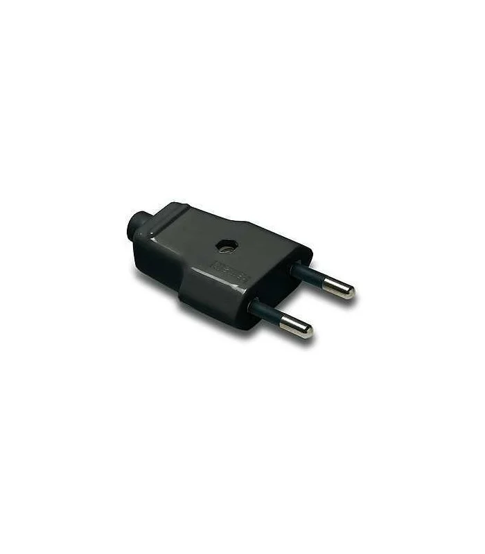 Fiche ss terre 2p 10a/250vnoir