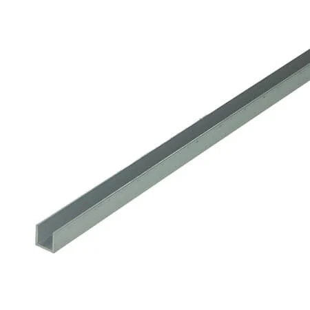 Profil En U Aluminium Naturel 2000Mmx10X10