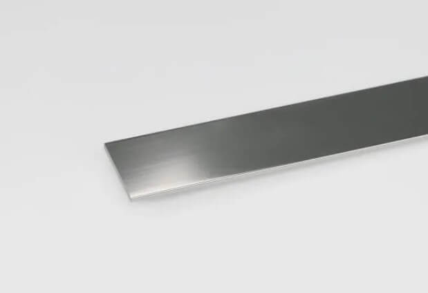 Profil Plat Argent Brillant 15 Mm