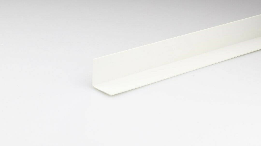 Corniere en pvc couleur blanc 1000x10x10