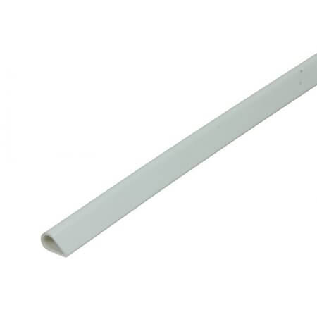 Profil Serre Feuillet En Pvc Blanc 1000X5