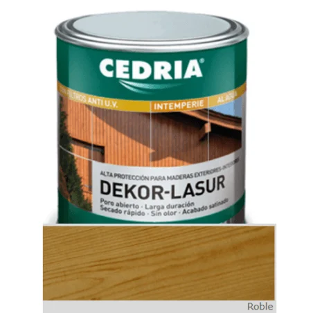 Lasure Protecteur Pour Bois-Dekor Lasur – Chene