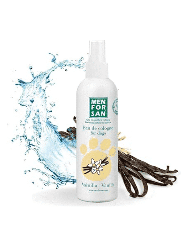 Eau de cologne parfum vanille pour chien 125ml