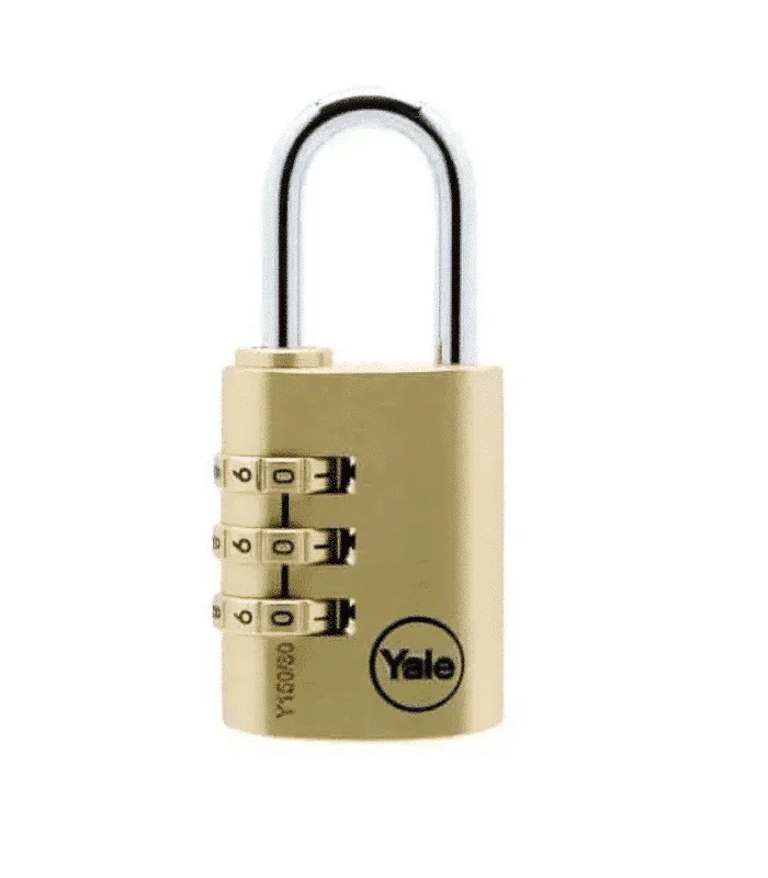 Cadenas Laiton 30Mm À Combinaison Anse 24Mm Yale
