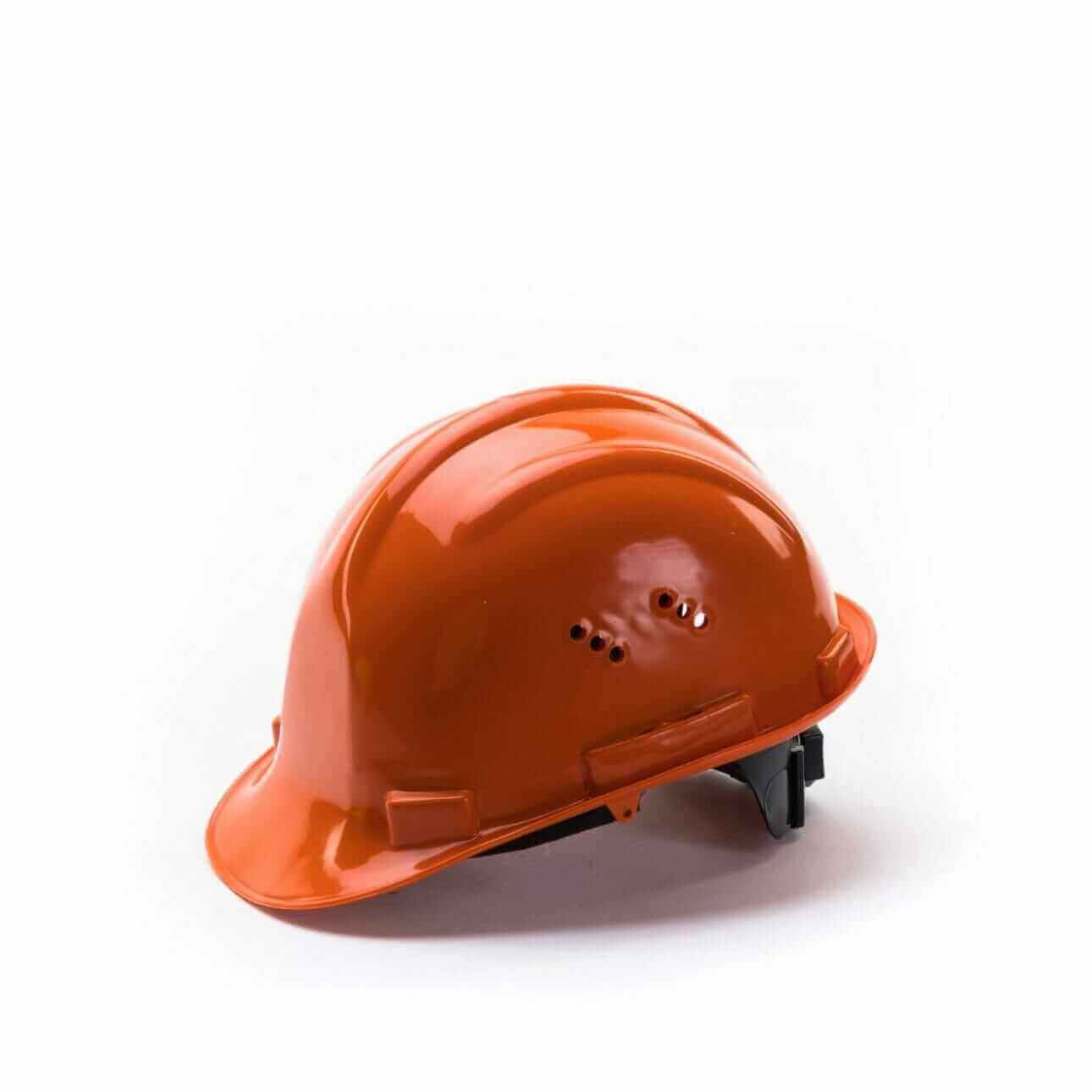 Casque protection orange