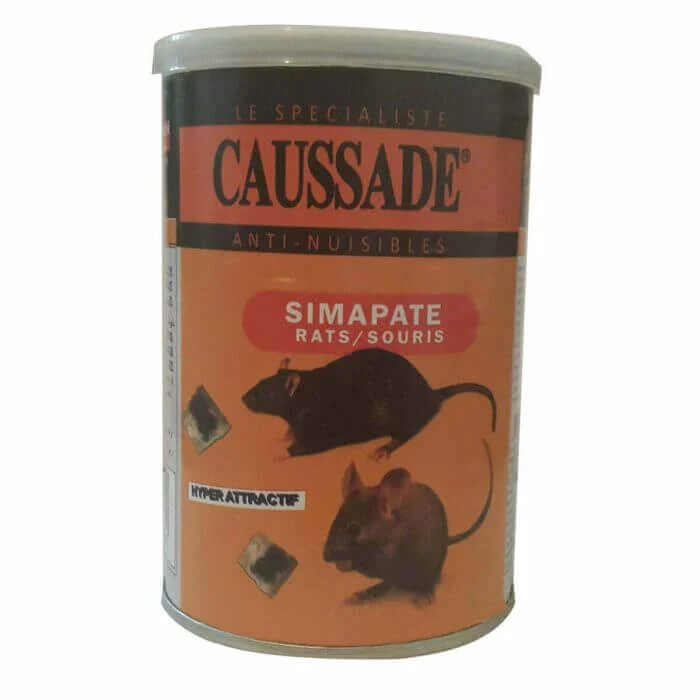 Souricide Raticide Appât Spécial Espèces Résistantes-Caussade