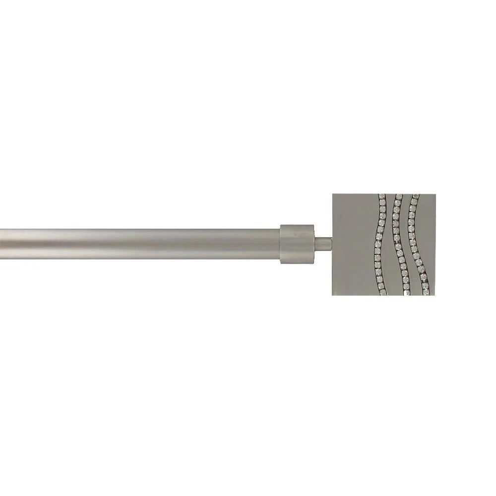 Kit Extensiblle Avec Embout Strass – Argent